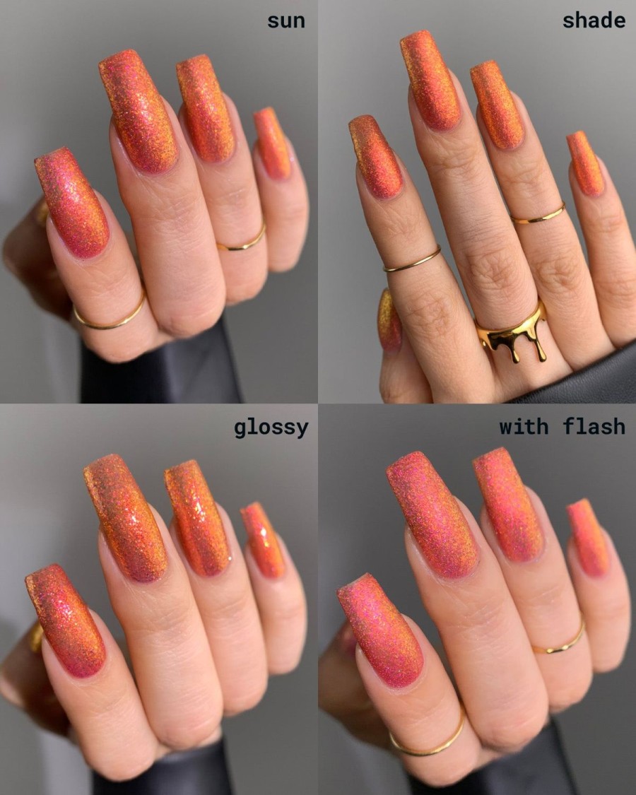 Nail Lacquer mooncat | Molten Lava