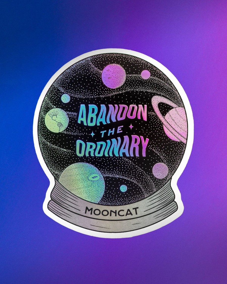 Nail Care & Merch mooncat | Crystal Ball Sticker