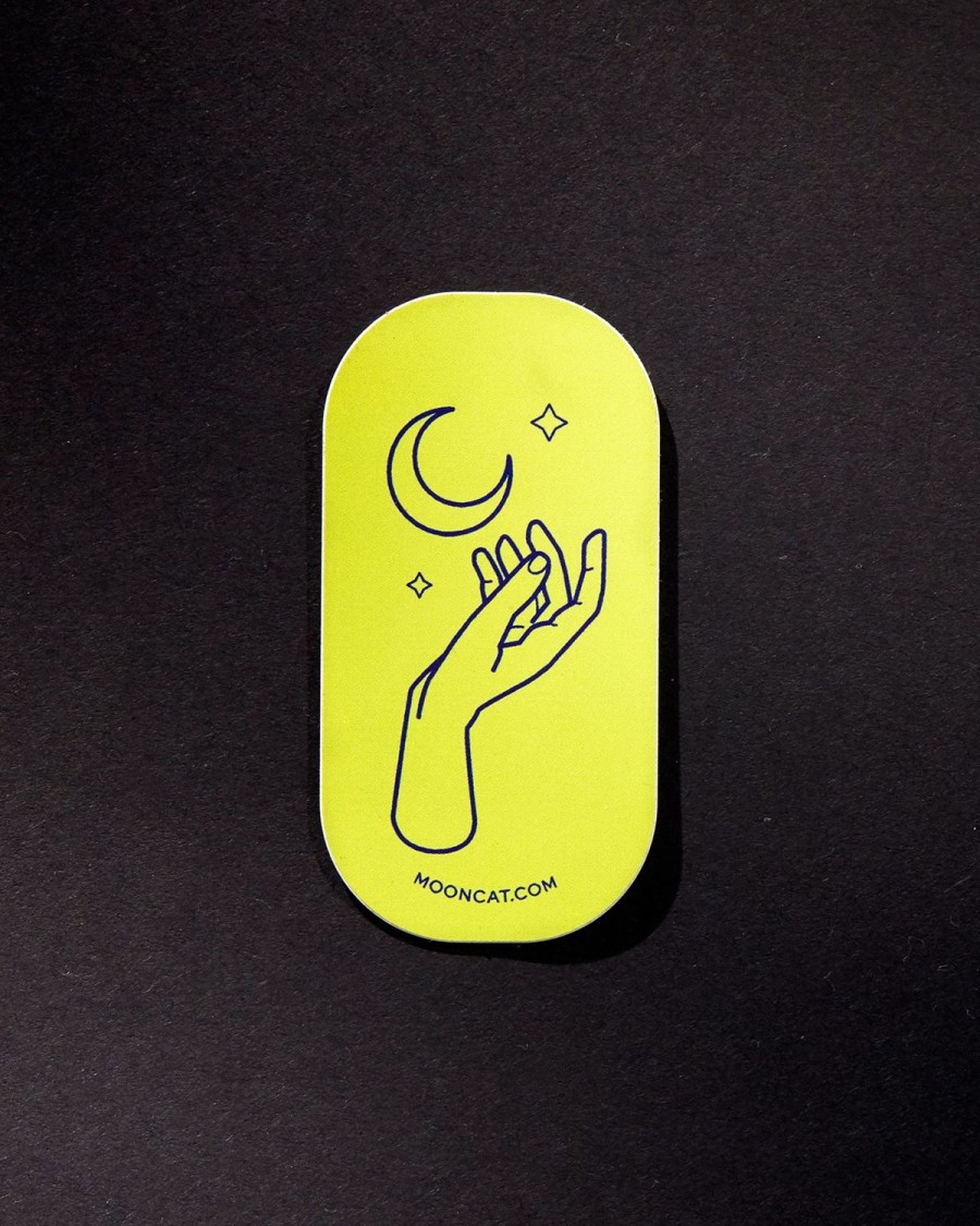 Nail Care & Merch mooncat | Mystical Sticker